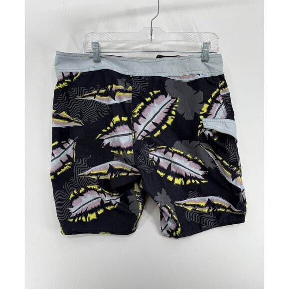 Volcom Mod-Tech Detoonator Board Shorts Mens 34 9" Tropical Swim Trunks - Picture 2 of 7